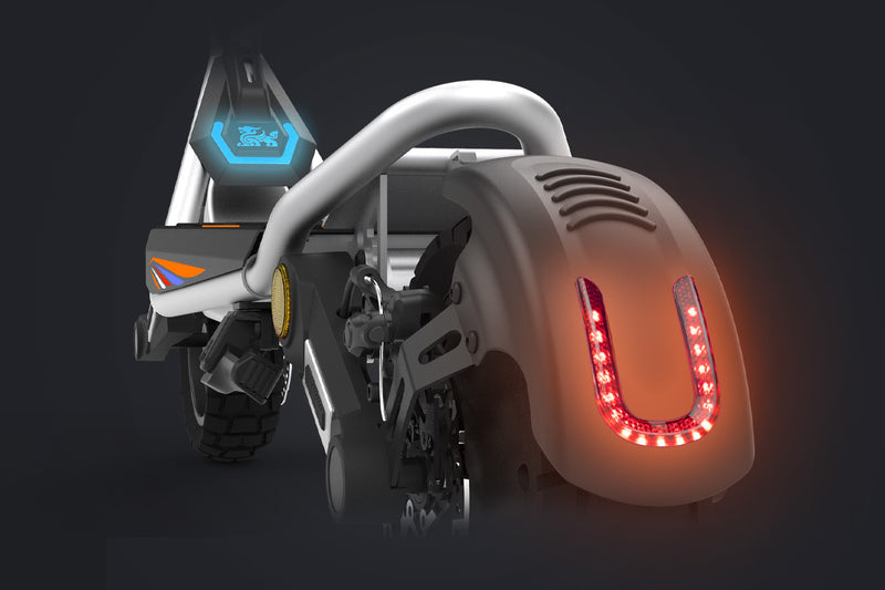 Wyraźne oświetlenie tylne