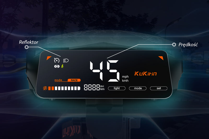 Czytelny wyświetlacz LCD